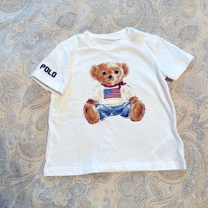 Ralph Lauren Polo Bear American Flag/ Patriotic shirt